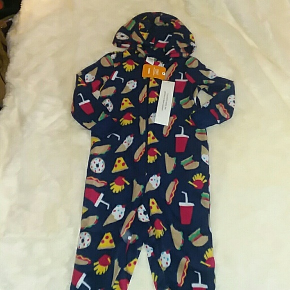 NWT Toddler Boys Gymboree Fleece Gymmies Size XS 4 - Picture 1 of 8